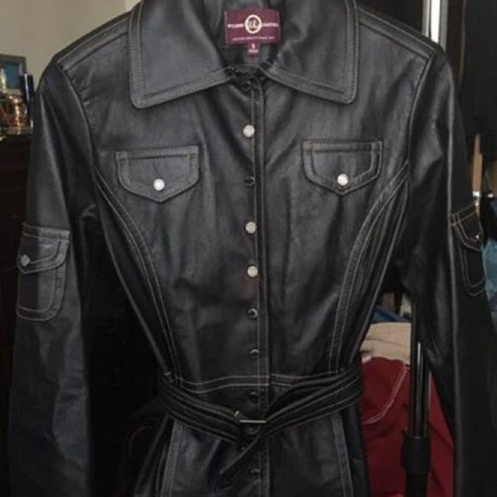 Black Multi Pocket Coat